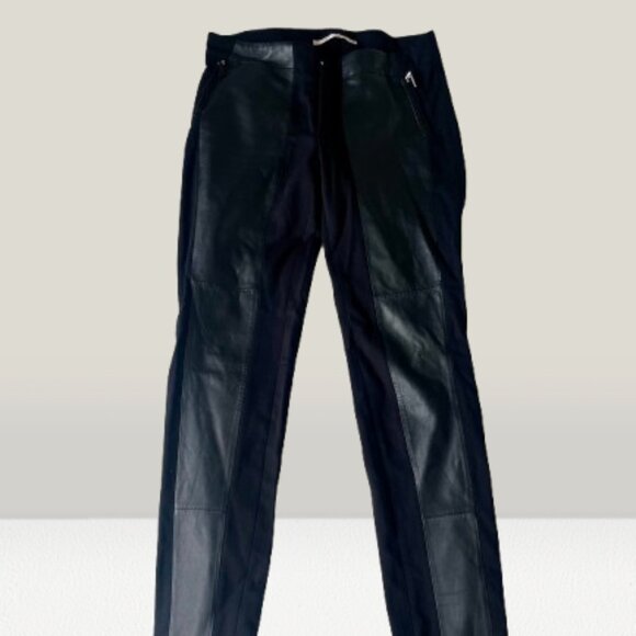 Black Straight Leg Women's Pants - Picture 1 of 4